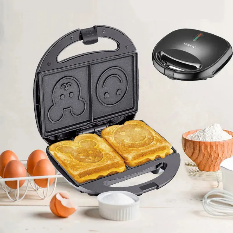 Electric Waffle Maker 750W Cooking Kitchen Appliances Bubble Egg Cake Oven Breakfast Machine Waffles Pot Iron Baking Pan 220V