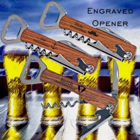 Engraved Bottle Openers - Personalized Bottle Openers - Multi-tool