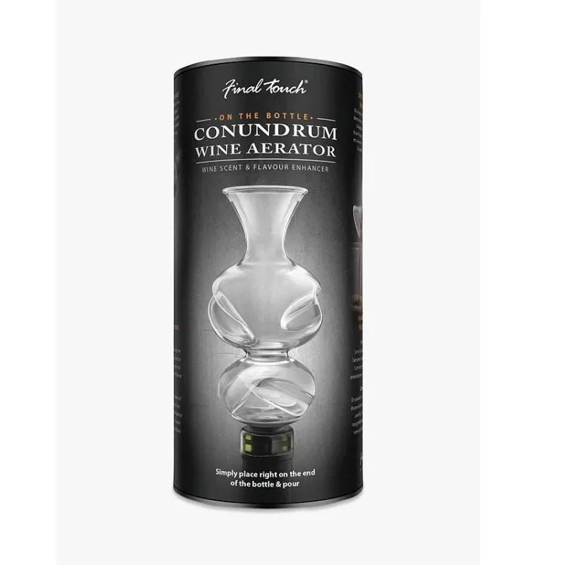 Final Touch Conundrum Wine Aerator