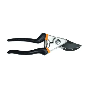 FISKARS 96886966J Pruning Shear, 1/2 in Cutting Capacity, Steel Blade, Bypass Blade, Comfort-Grip Handle, 8 in OAL