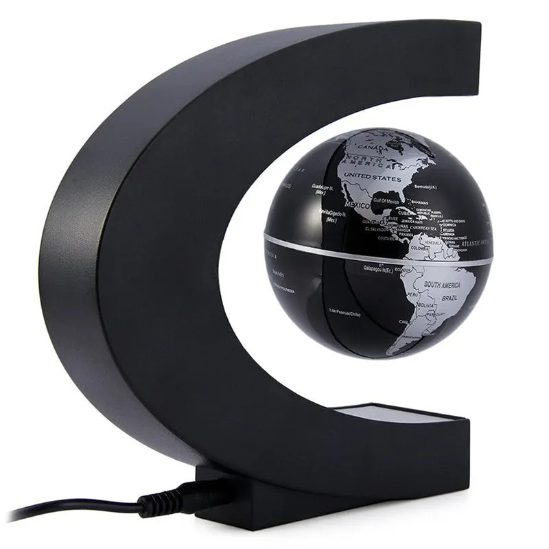 Floating Anti Gravity LED Globe Desktop Lights