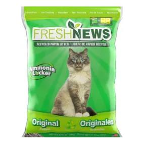 Fresh News Unscented Non-Clumping Paper Cat Litter