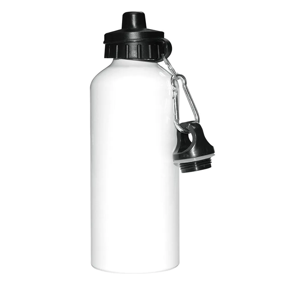 FULL PALLET - 600 x Water Bottles - Two Lids - 600ml - White