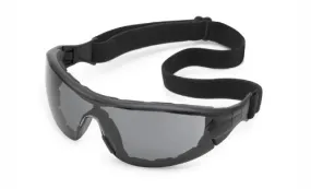 Gateway 21GB78, Swap Wraparound Goggle Gray Anti-Fog Lens, Black Frame