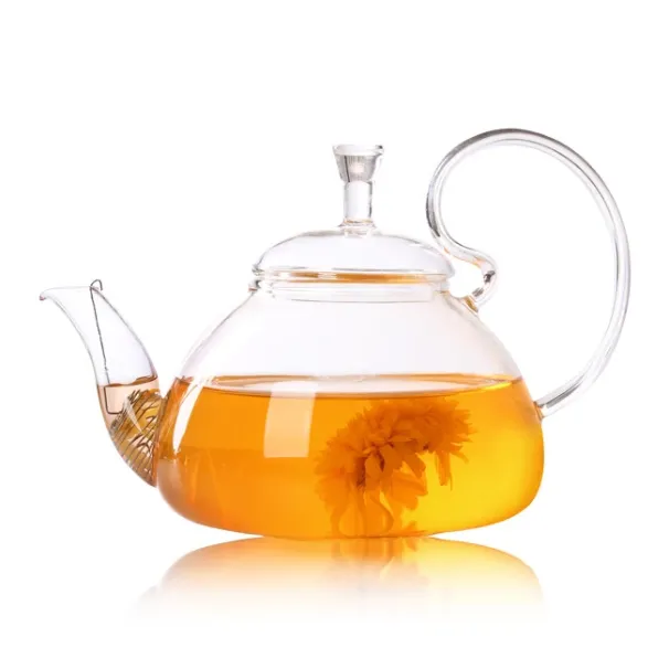 Glass Spring Infuser Round - Brew Loose Leaf Tea with Precision and Style