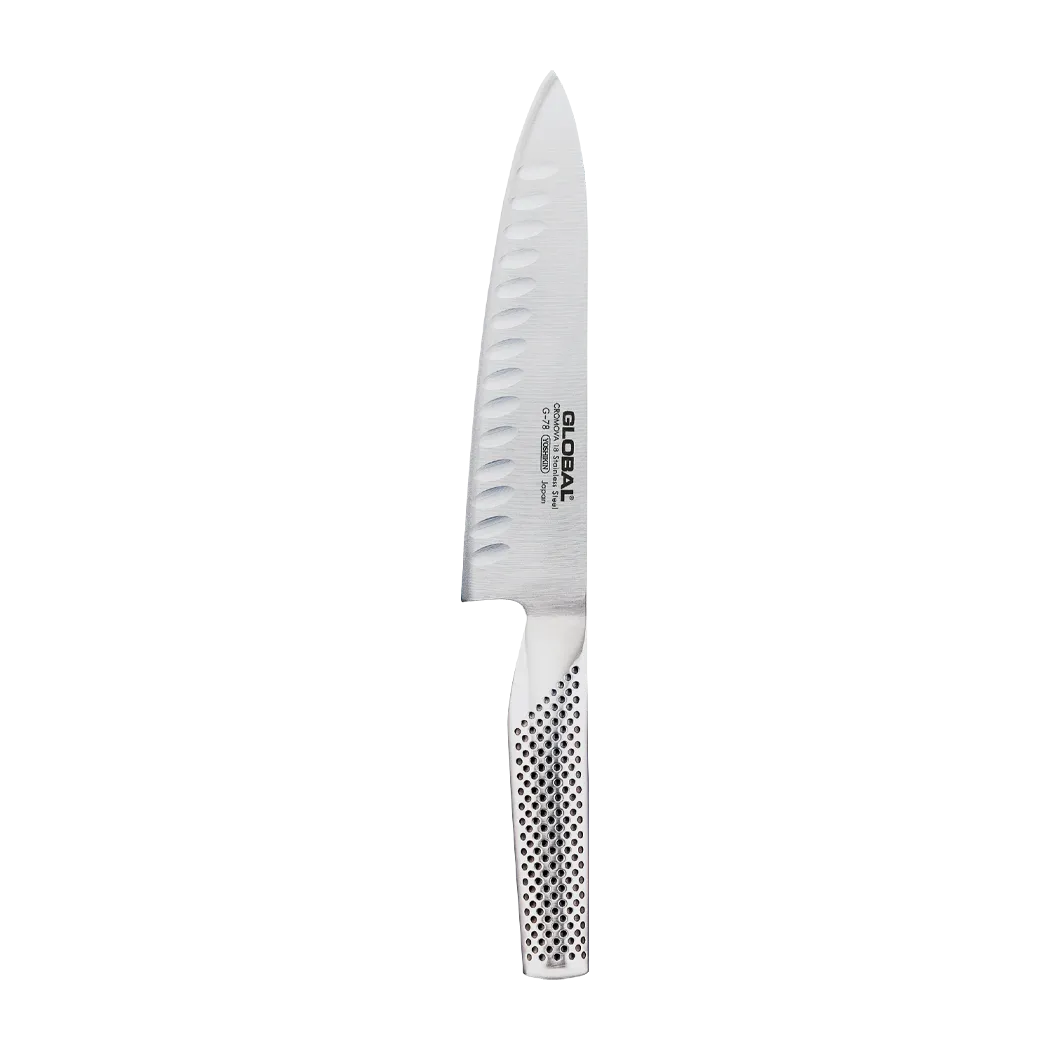 Global Fluted 7" Chef Knife