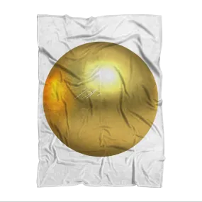 Gold Sublimation Throw Blanket