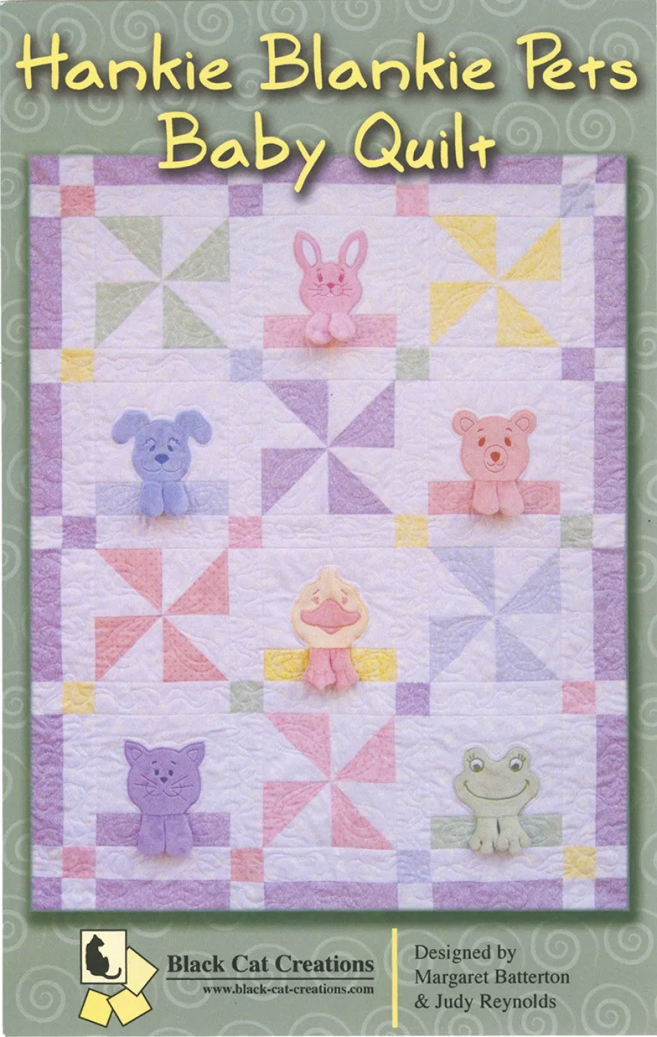 Hankie Blankie Pets Baby Quilt Pattern