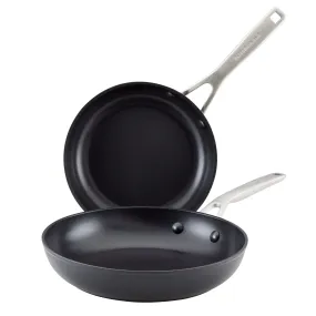 Hard-Anodized Induction 2-Piece Nonstick Frying Pan Set