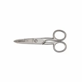 Heritage Cutlery 152S Electrician Scissor / Notched / Serrated / SS