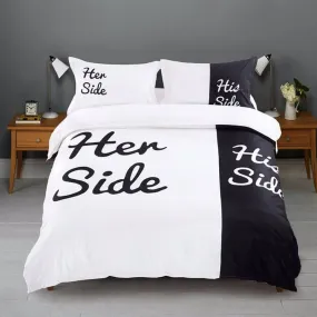 His & Her Bed Set