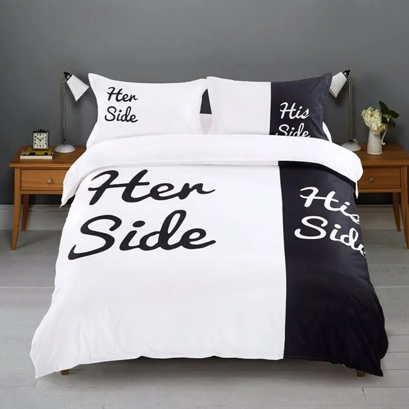 His & Her Bed Set