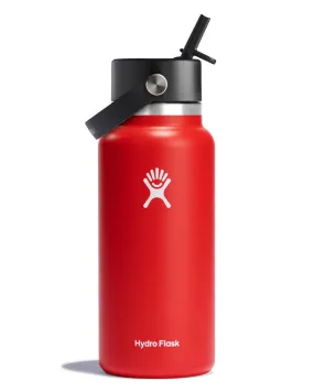 HYDRO FLASK 32oz Wide Mouth (946ml) with Flex Straw Cap