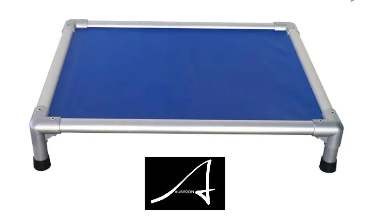 ‘Indestructible’ Aluminium Auberon VetnPro Raised Dog Bed Elevated Commercial Grade PVC Chew Scratch Rip Proof Material