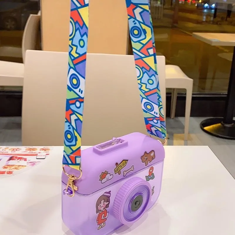 Kawaii Camera Water Bottles