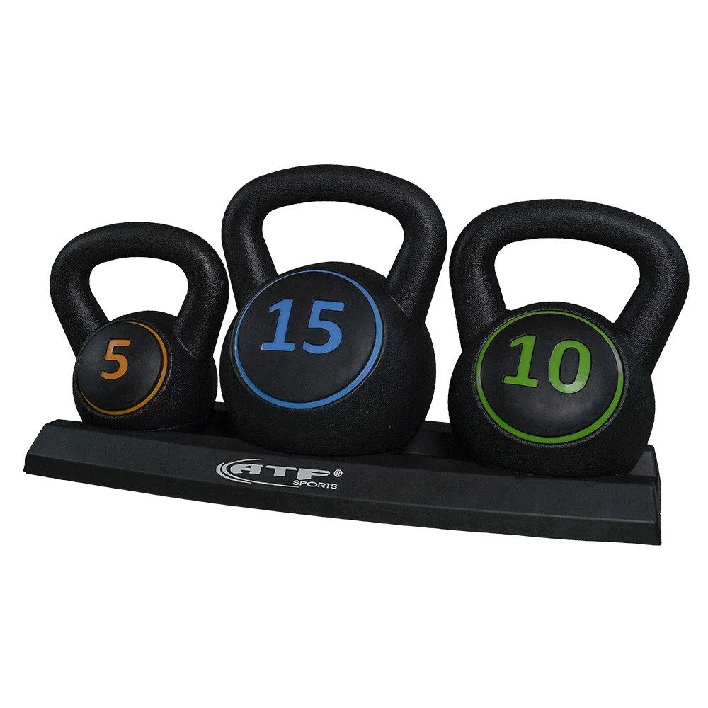 Kettle Bell Set 5,10 & 15lb