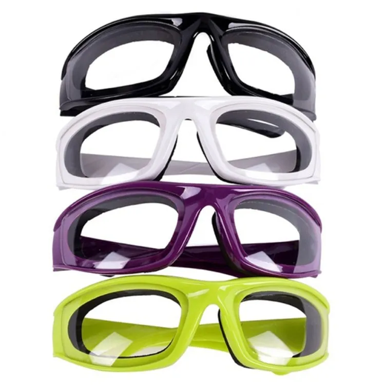 Kitchen Accessories Onion Goggles Barbecue Safety Glasses Eyes Protector(Purple)