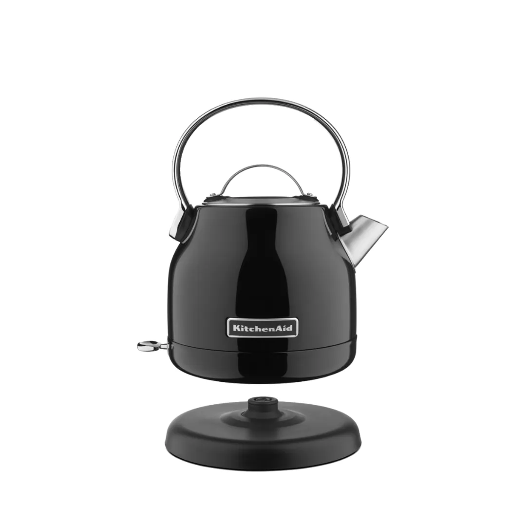 KitchenAid 5KEK1222BOB (Onyx Black) 1.25L Stylish & Compact Design Electric Kettle