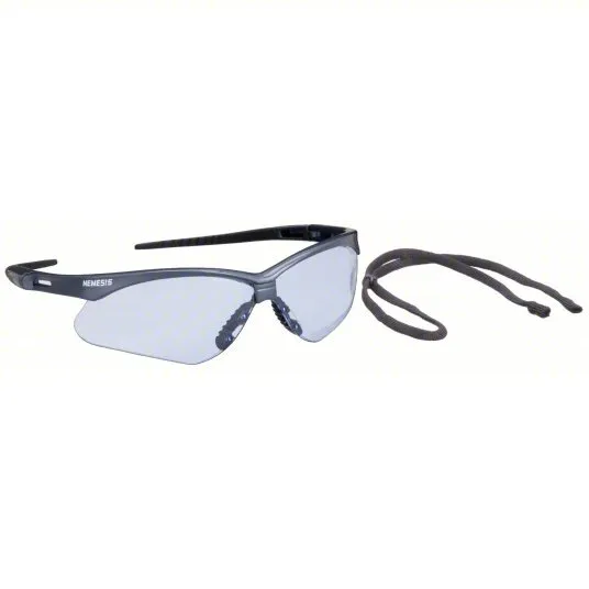 KleenGuard Nemesis Blue Frame Safety Glasses with KleenVision