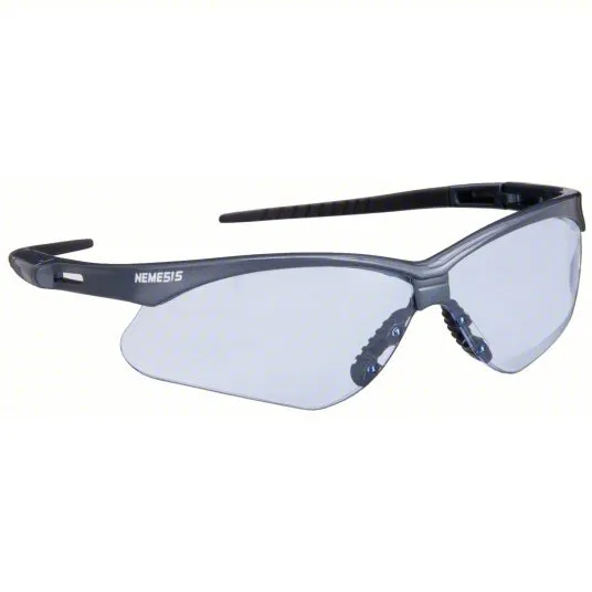 KleenGuard Nemesis Blue Frame Safety Glasses with KleenVision