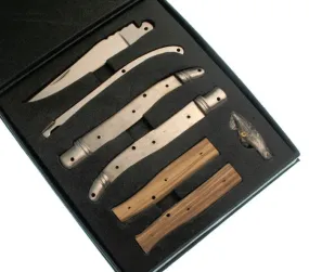 Laguiole Folder Kit with Wood Handles