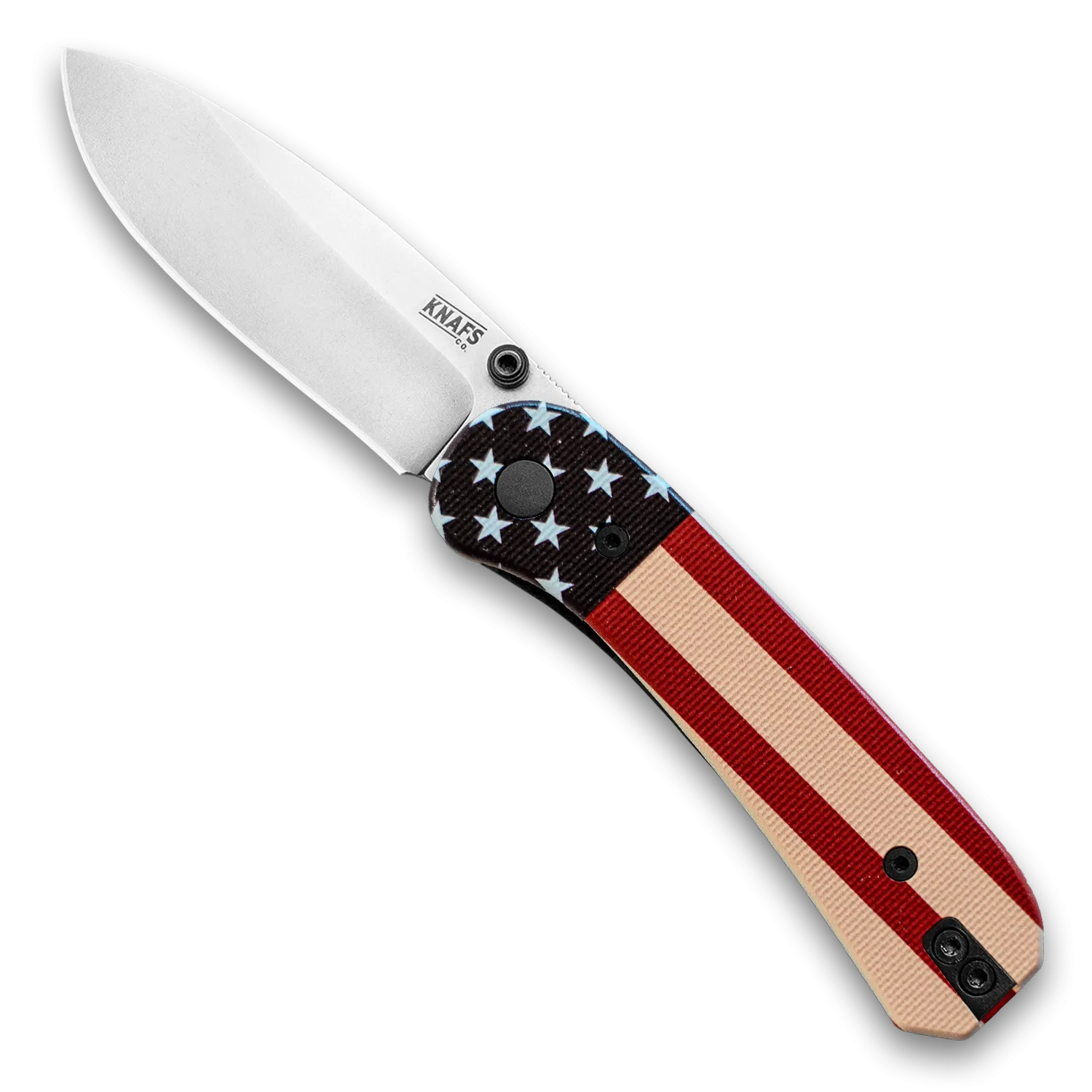 Lander 1 Pocket Knife - Printed G10 Scales - Pre-Built