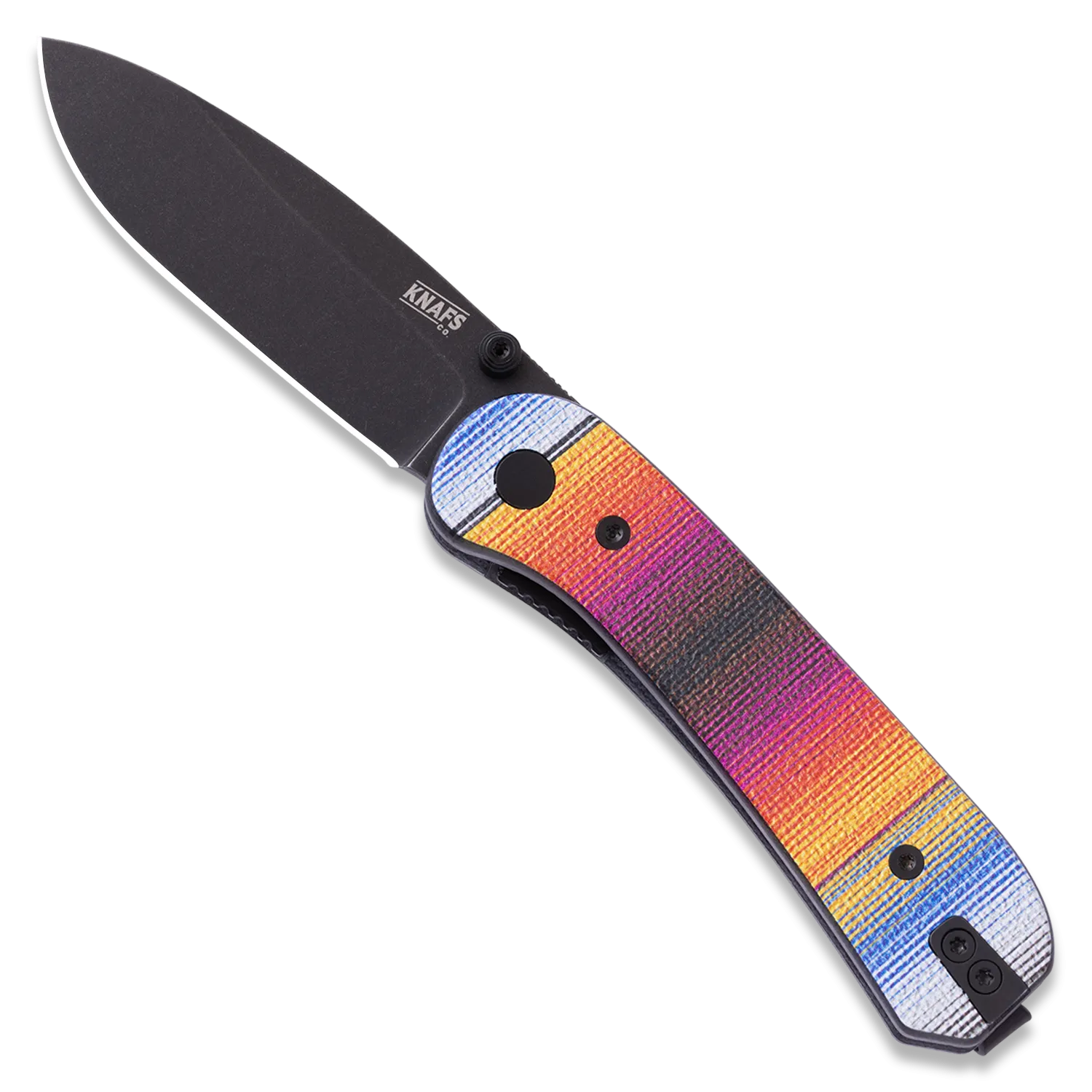 Lander 1 Pocket Knife - Printed G10 Scales - Pre-Built