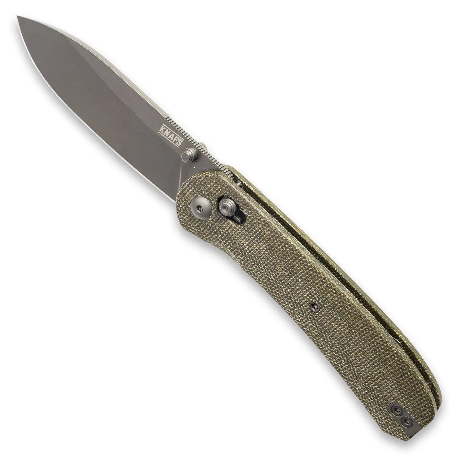 Lander 2 Pocket Knife - Moondust Micarta - Clutch Lock