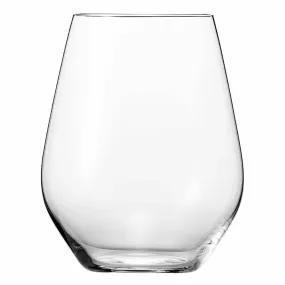 Libbey 4808001 Authentic Series 15.5 oz Spiegelau Lead Free Crystal Stemless Red Wine Glass, Case of 12