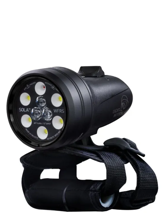 Light & Motion Sola 1200 White Flood Red Spot Video & Focus Light