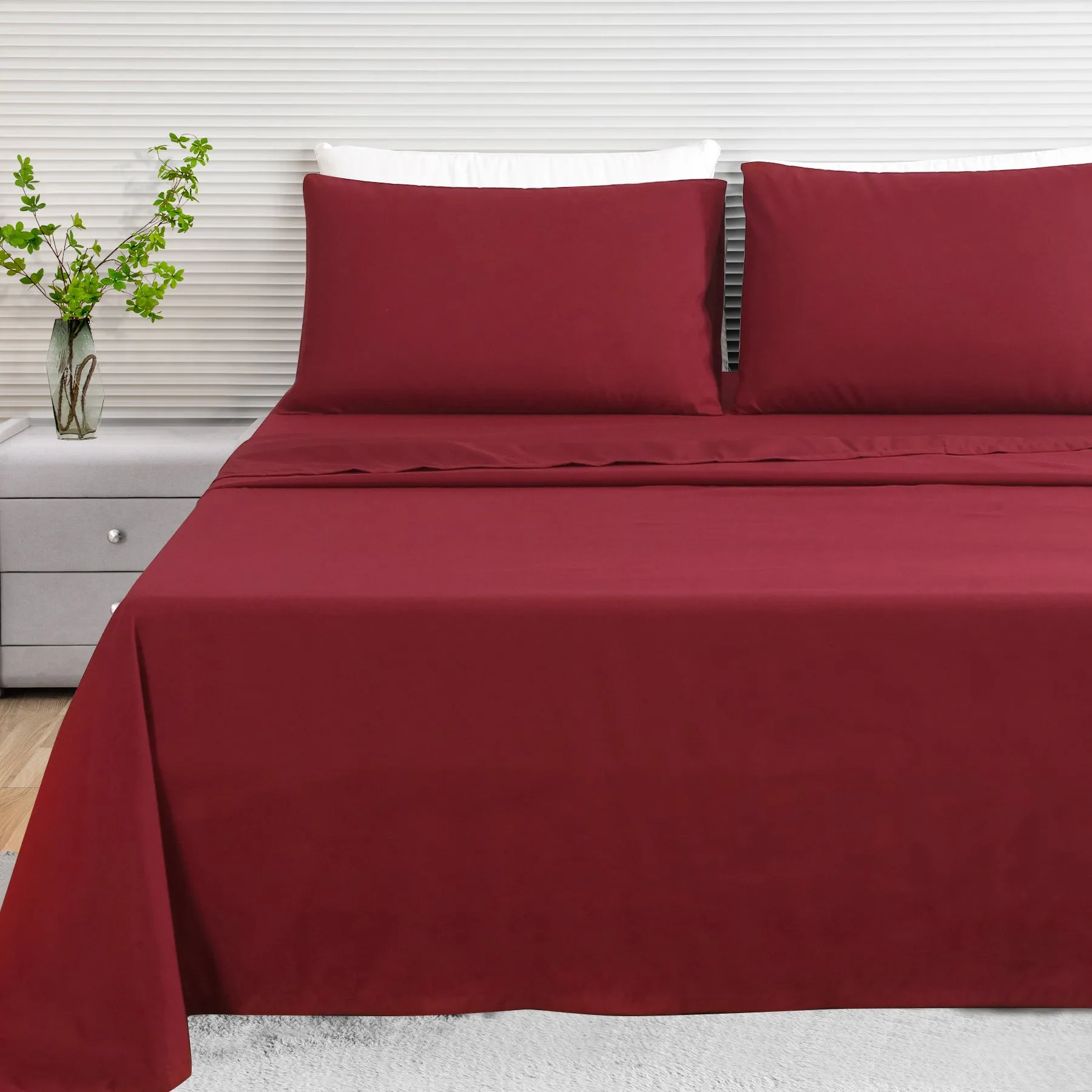 Linenova Ultra Soft Microfibre Bed Sheet Set