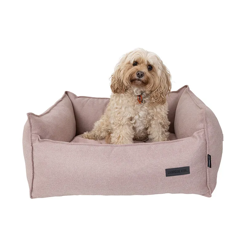 Luxe Trim Pink High Side Bed with Removable Parts