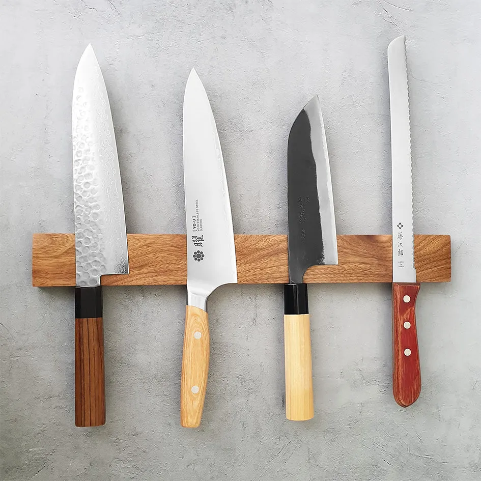 Magnetic Knife Rack Acacia Premium