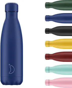 Matte Blue Chilly's Water Bottle