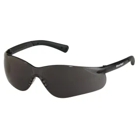 MCR Safety BearKat BK3 Safety Glasses - Black Temples - Gray Lens - BK312