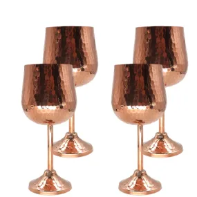 Mexican Copper 15 oz. (Set of 4) Wine Glass