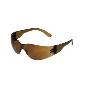 Mocha Lens - Wrap-Around Style Safety Glasses