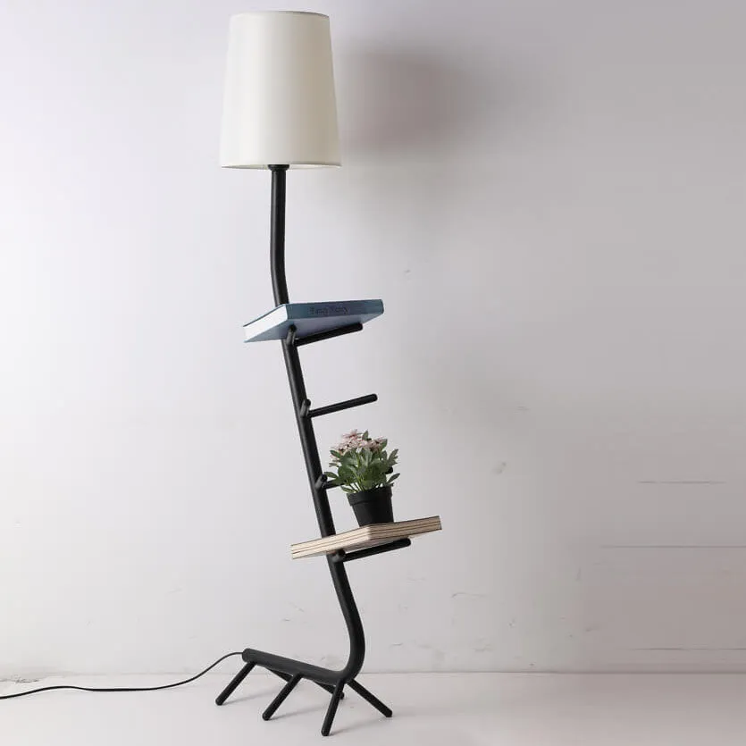 Modern Creative Iron Centipede Shape 1-Light Standing Floor Lamp