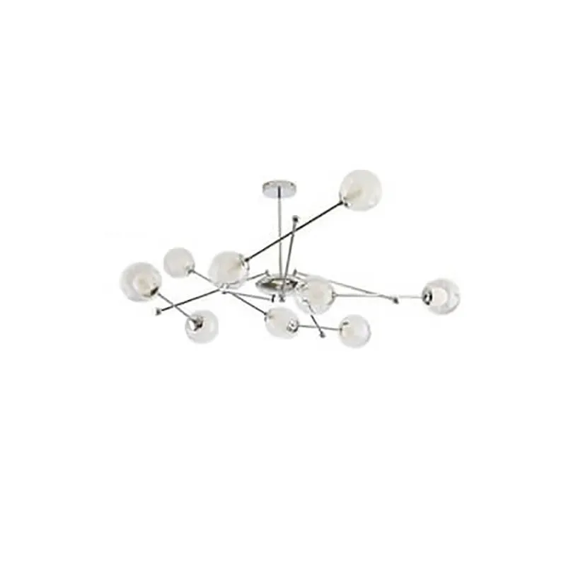 Modern Creative Libra Constellation Track Iron 4/6/8/10-Light Chandelier