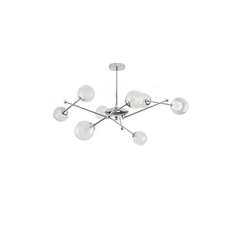 Modern Creative Libra Constellation Track Iron 4/6/8/10-Light Chandelier