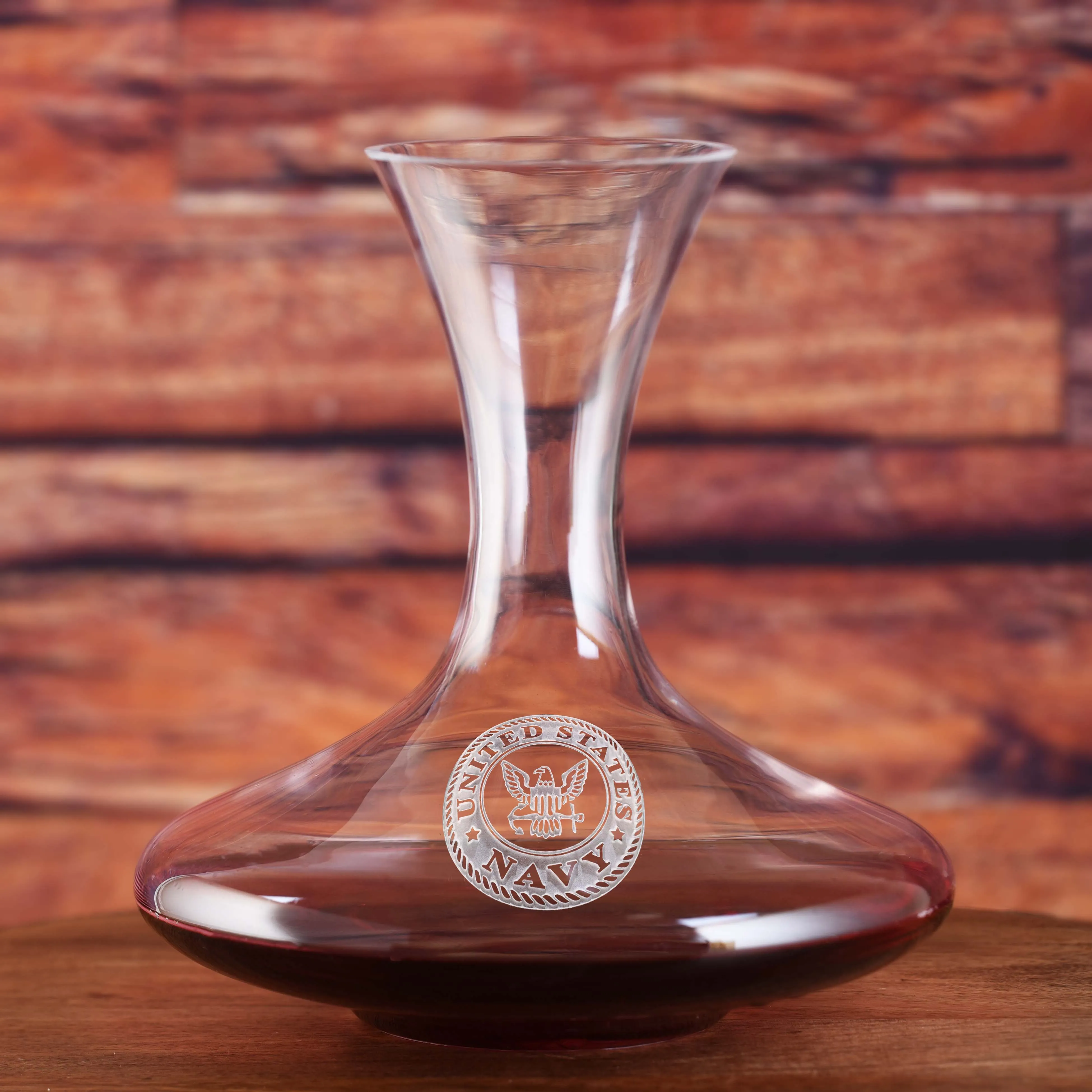 Navy Wine Decanter