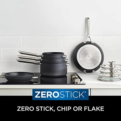 Ninja ZEROSTICK Stackable Cookware 5-Piece Pan Set (New)