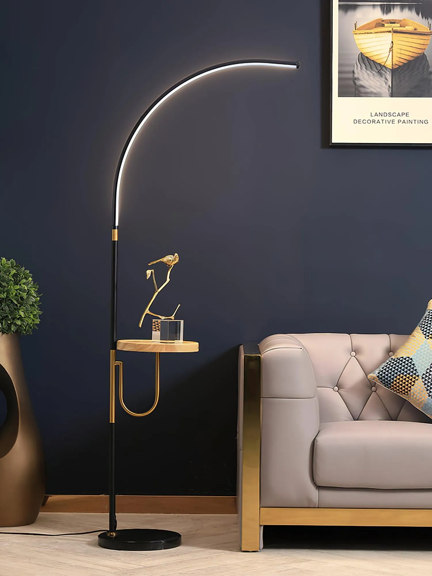 Nordic Arc Floor Lamp