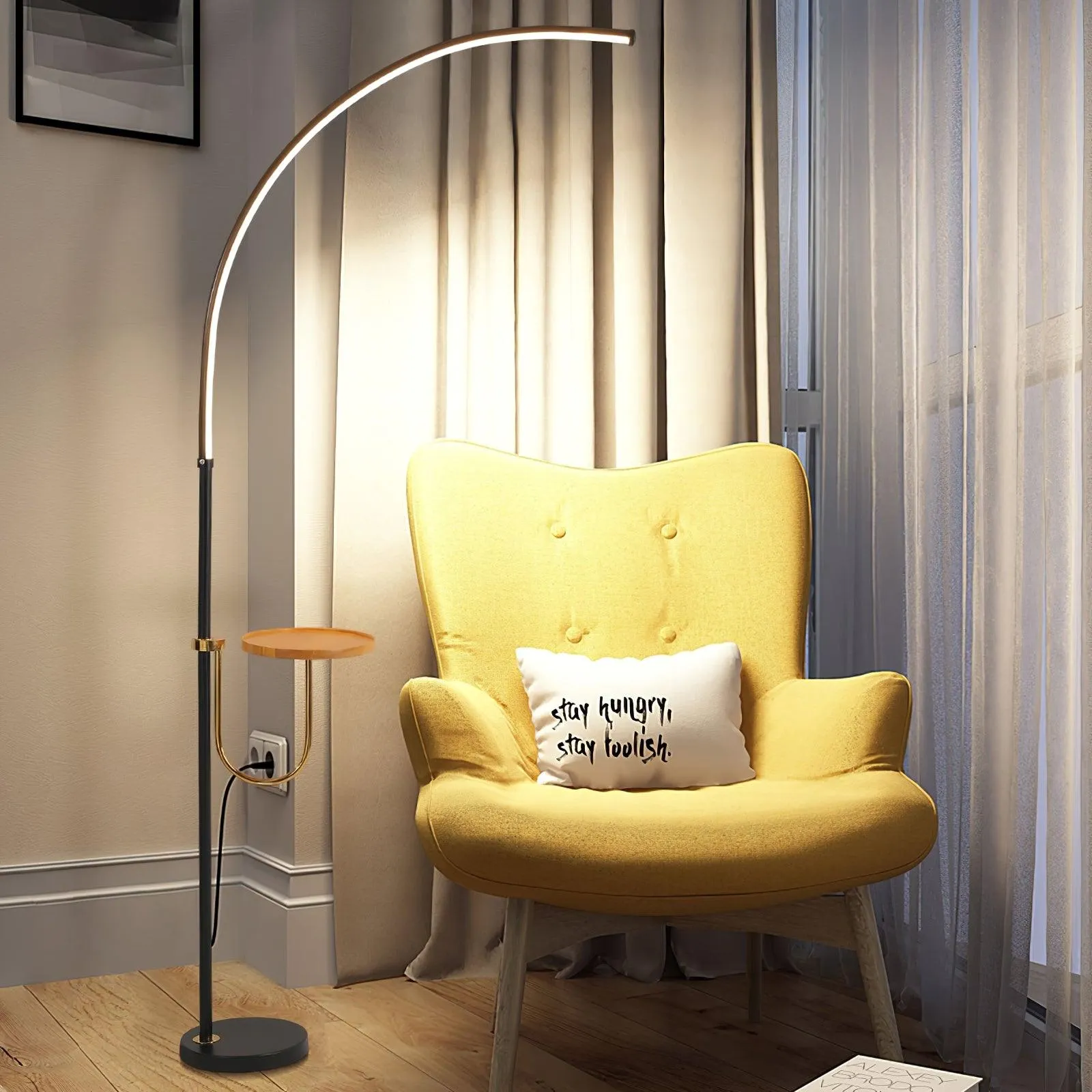 Nordic Arc Floor Lamp