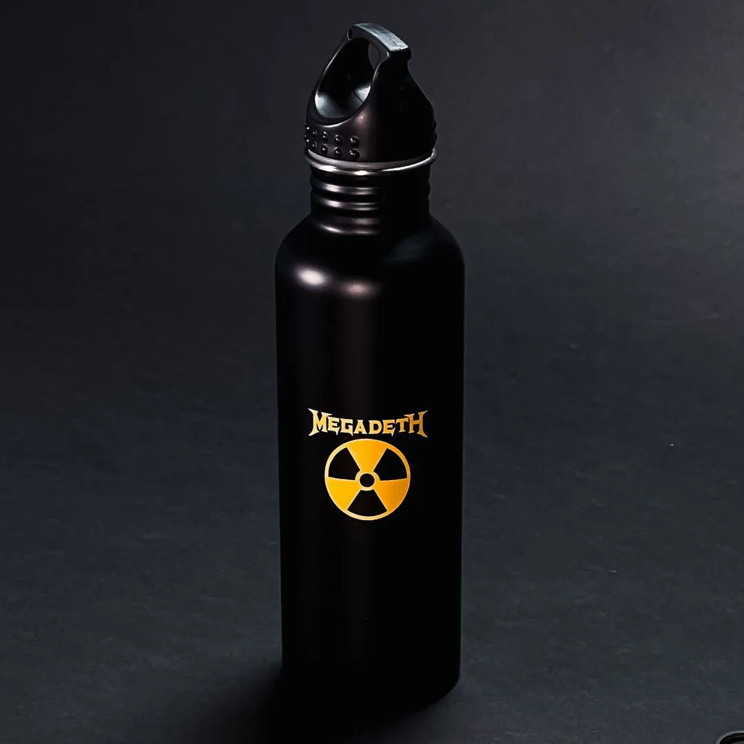 Nuclear Symbol Stainless Steel Water Bottle