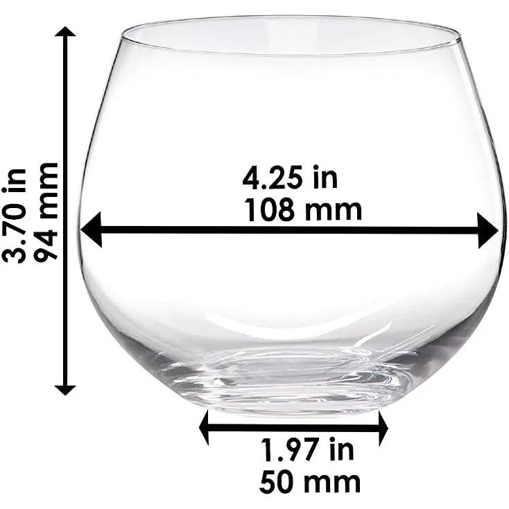 O Oaked Chardonnay Wine Glass