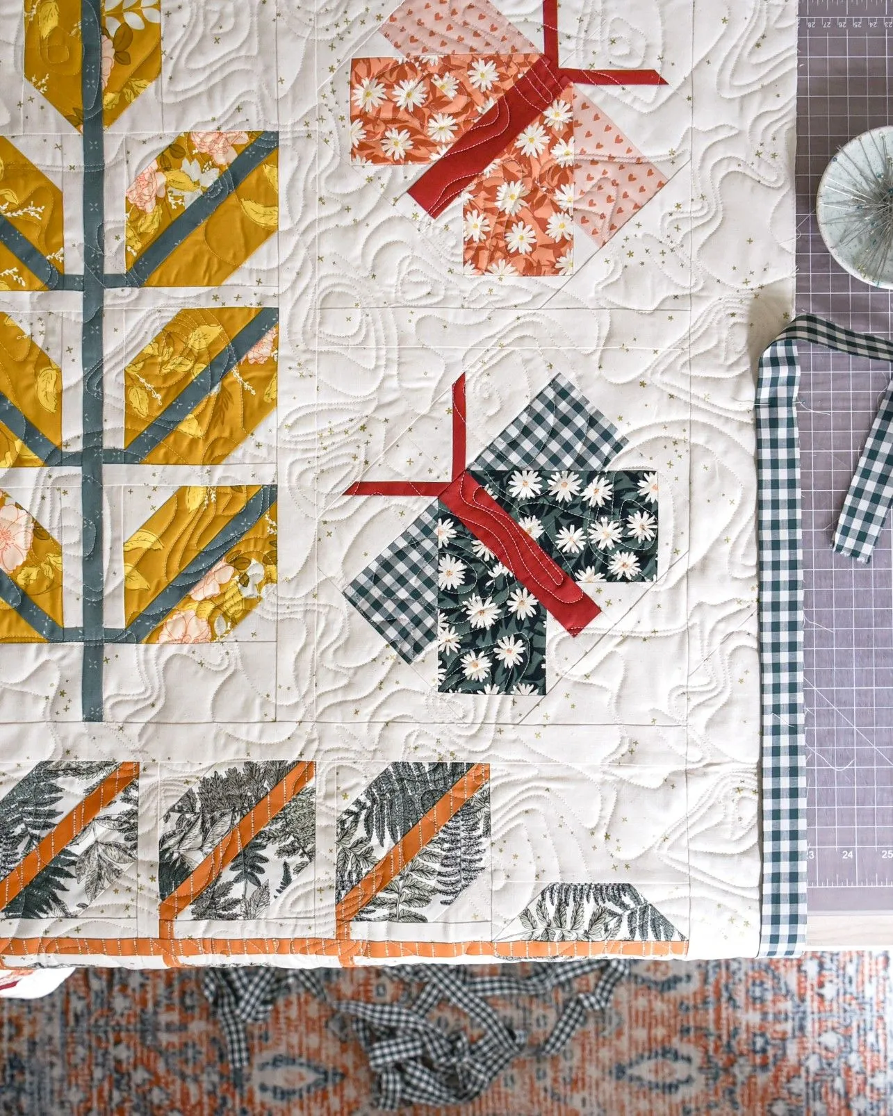 Oak Moth Quilt Pattern