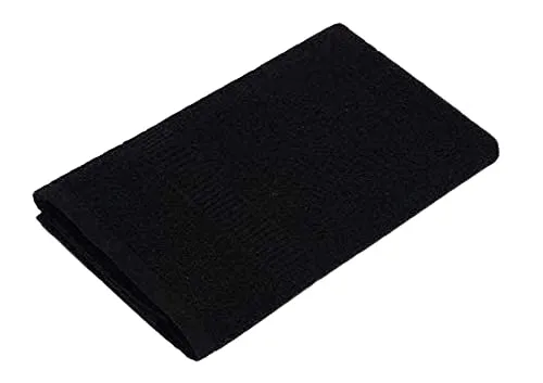 OMAJA HOME Pure Wool Blanket Black with Ultra Satin Single Bed Size 60X90 INCH Color Black