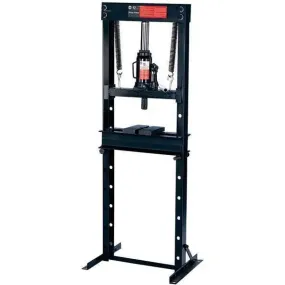 Omega 12 Ton Shop Press w/ Bottle Jack - 60120