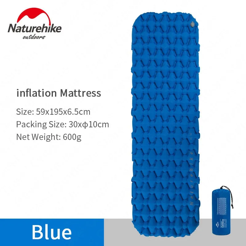 Outdoor Camping Mat Inflatable Bag Inflatable Tent Sleeping Pad Ultralight Portable Picnic Air Mat